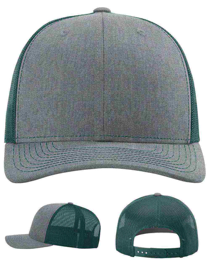 variant:Heather Grey/Dark Green