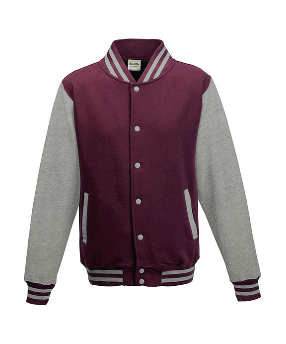 variant:Burgundy/Heather Grey