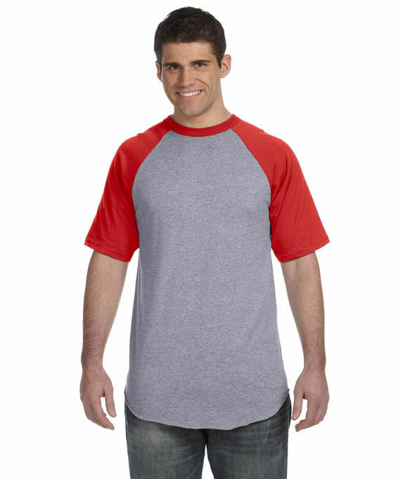 variant:Athletic Heather/Red