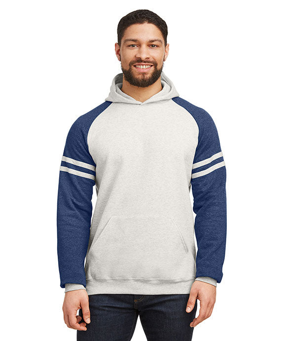 variant:Oatmeal Heather/Indigo Heather