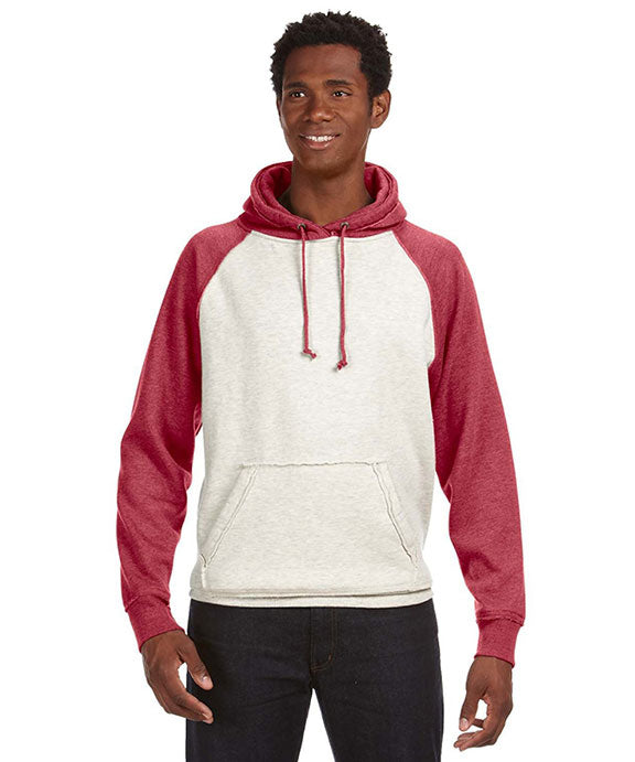 variant:Oatmeal Heather/Red