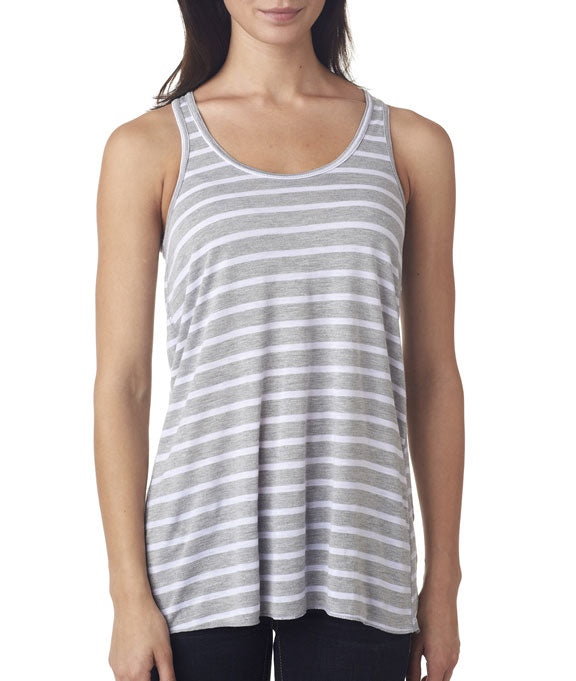variant:Athletic Heather/White Stripe
