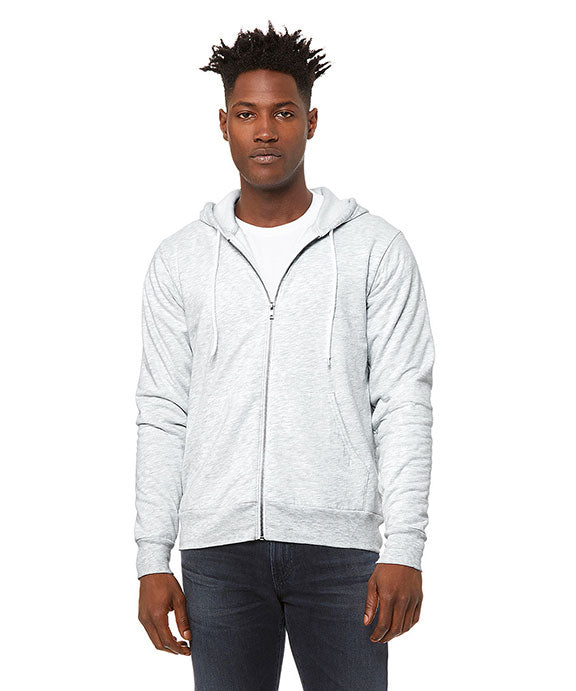 Bella Canvas 3739 Unisex Sponge Fleece Full Zip Hoodie Gold L