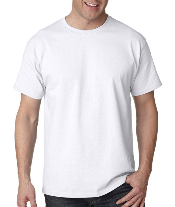 Hanes plain sales white t shirts