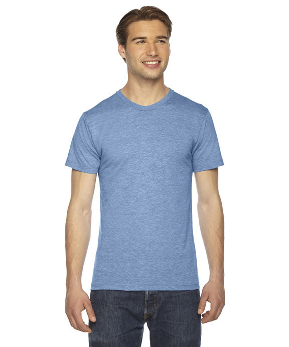 TR401 American Apparel Unisex Tri-blend Short-Sleeve Track T-Shirt ...