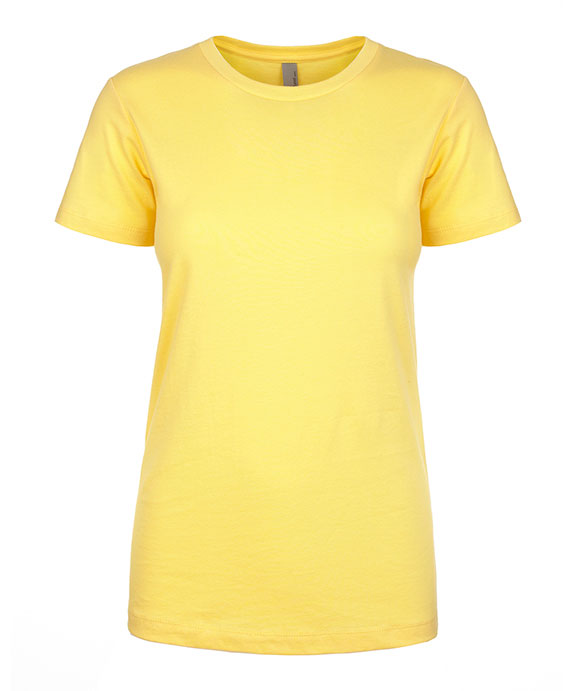 Next Level N1510 Ladies Ideal T Shirt Banana Cream L