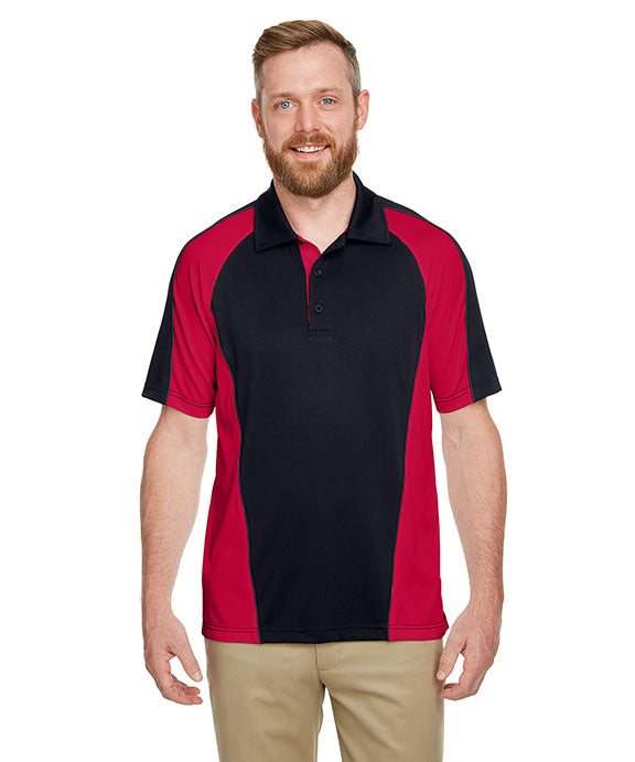 Men's Performance Colorblock Polos Harriton M385 Wholesale Pricing